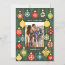 Vintage-Weihnachtsbaumschmuck-Foto