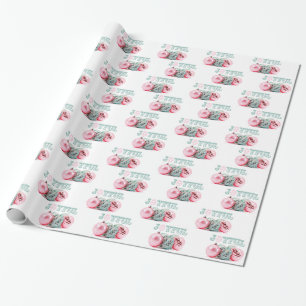 Vintage-Weihnachtsdekoration Weihnachtsfeiertag Geschenkpapier