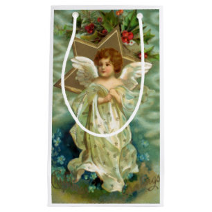 Vintage-Weihnachtsengel Kleine Geschenktüte