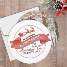 Vintage Weihnachtsfamilie Foto Custom