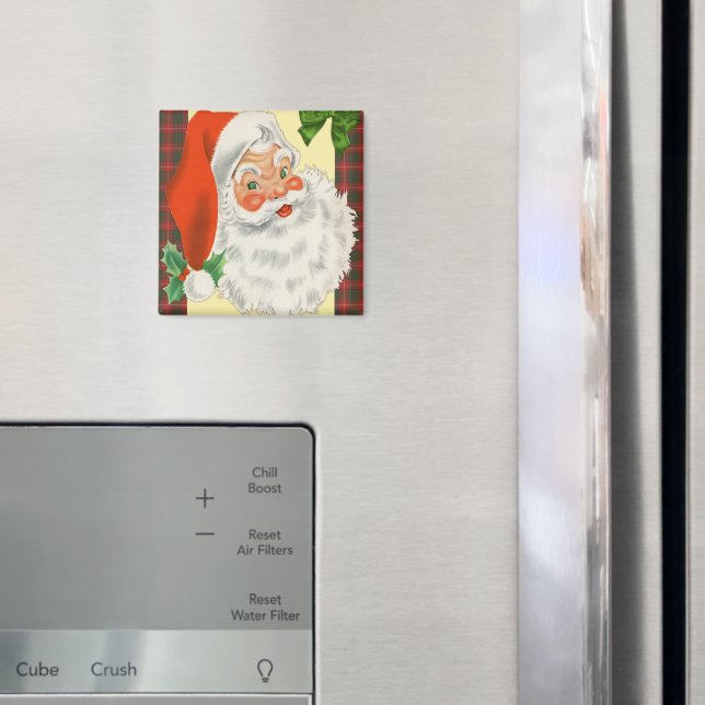 Vintage Weihnachtsfeier Magnet (In Situ (Kühlschrank))