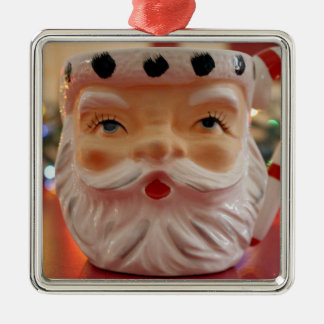 Vintage Weihnachtsfeier Tasse Ornament Aus Metall