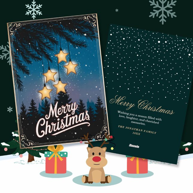 Vintage Weihnachtsfeiertage C Feiertagskarte (Von Creator hochgeladen)