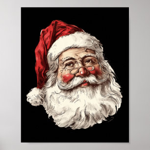 Vintage Weihnachtsfeiertage Weihnachtsfamilie Matc Poster