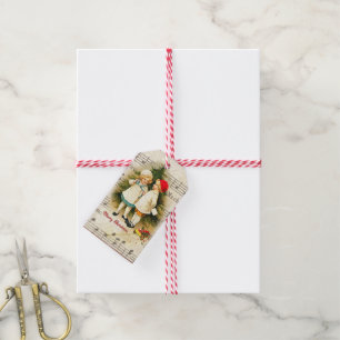 Vintage Weihnachtsgeschenk-Umbauten Geschenkanhänger