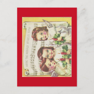 Vintage Weihnachtskarte Feiertagspostkarte