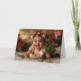 Vintage Weihnachtskarte Karte