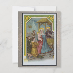 Vintage Weihnachtskarte Postkarte