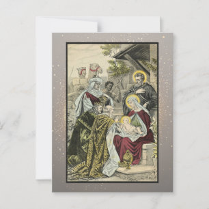 Vintage Weihnachtskarte Postkarte