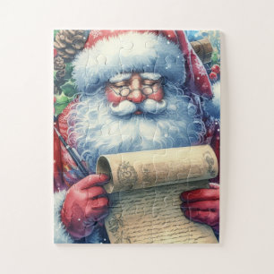 Vintage Weihnachtsmann Familien Spaß