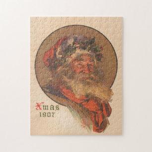 Vintage-Weihnachtsmann-Illustration (1907)