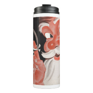 Vintage Weihnachtsmann Thermosbecher