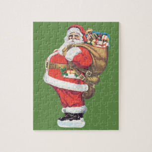 Vintage Weihnachtsmann, viktorianischer Weihnachte