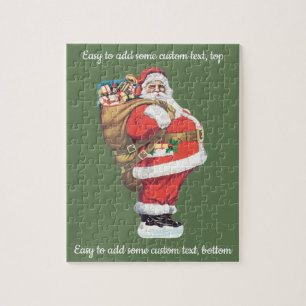 Vintage Weihnachtsmann, viktorianischer Weihnachte