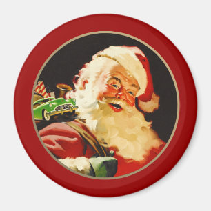 Vintage Weihnachtsmann Weihnachtsgeschenk Magnet