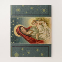 Vintage Weihnachtsnativity-Szene