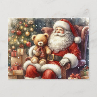 Vintage Weihnachtspostkarte Postkarte