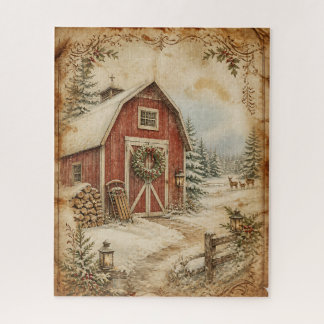 Vintage-Weihnachtsrätsel