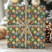 Vintage-Weihnachtsschmuck Bunte Feiertage
