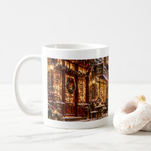 Vintage-Weihnachtstasse Kaffeetasse