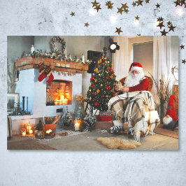 Vintage Weihnachtsweihnachtsleuchten Seidenpapier