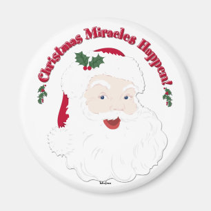 Vintage Weihnachtswunder passieren! Magnet