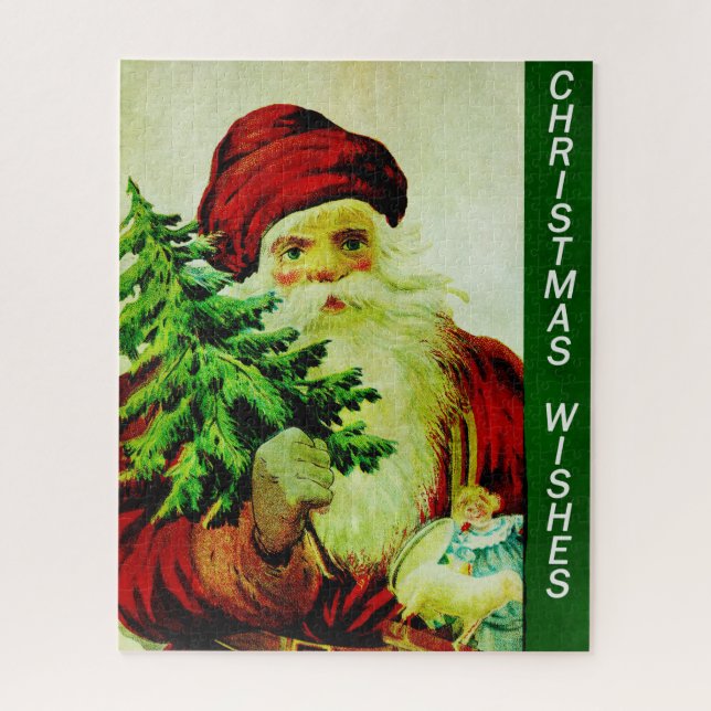 Vintage Weihnachtswünsche (Vertikal)