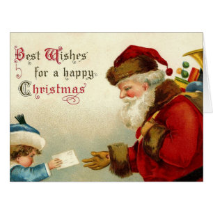 Vintage Weihnachtswünsche