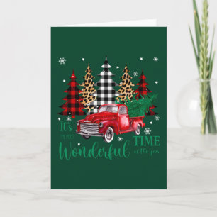 Vintage Weihnachtszeit Einladung