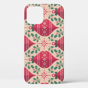 Vintage Weihnachtszeit Nahtloses Muster Case-Mate iPhone Hülle