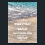 Vintage Wellen für Hochzeitskarten Tischnummer<br><div class="desc">Vintage Beach Waves Hochzeitskarten - schließen diese Detailkarten ein, um Ihre Gäste über die Lage Ihres Empfangs, den Empfang und die Hotelinformationen zu informieren, um Ihnen die Planung zu erleichtern. Sie können bei Bedarf weitere Informationen hinzufügen, indem Sie oben auf die Schaltfläche Anpassen klicken. Lesen Sie die komplette Zusammenstellung auf...</div>