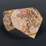 Vintage Weltkarte (1782) - Stilisiert Krawatte<br><div class="desc">Dies ist eine stilisierte Vintage Weltkarte,  die ursprünglich 1782 erstellt wurde.</div>