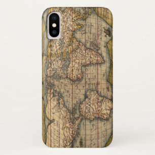 Vintage Weltkarte von Abraham Ortelius 1564 Case-Mate iPhone Hülle