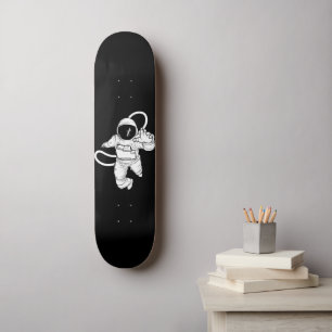 Vintage Weltraum Lustiger Astronaut Skateboard