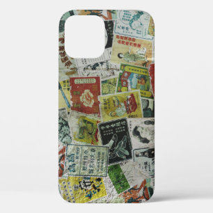 Vintage-Werbeblatt an einer Wand in Hongkong. Case-Mate iPhone Hülle