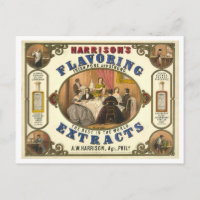 Vintage Werbekostentextrakt Harrison