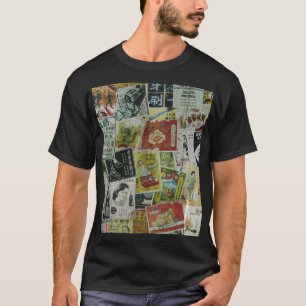 Vintage Werbemauer in Hongkong. T-Shirt