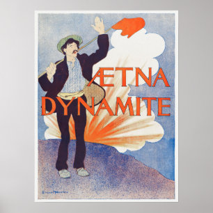 Vintage-Werbeplakat Poster