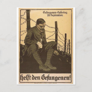 Vintage-Werbeplakat-Postkarte Postkarte