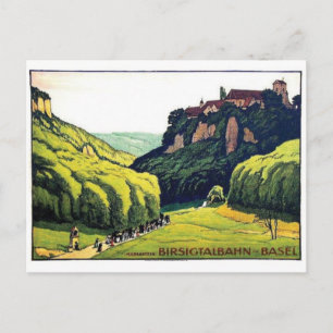 Vintage-Werbeplakat-Postkarte Postkarte