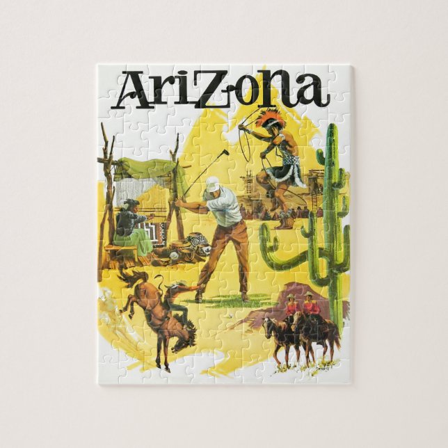 Vintage Werbung Arizonas (Vertikal)