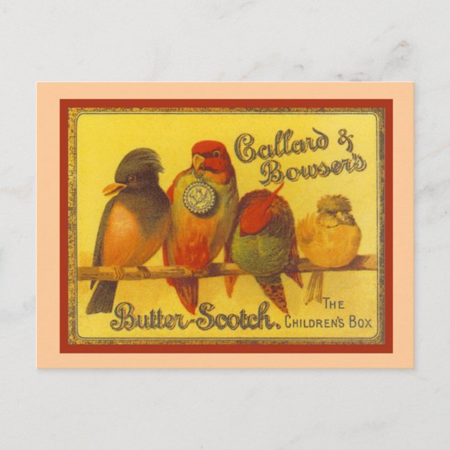Vintage Werbung, Callard und Browser Postkarte (Vorderseite)