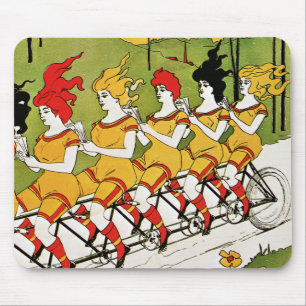 Vintage Werbung - Fahrrad-Lager Mousepad