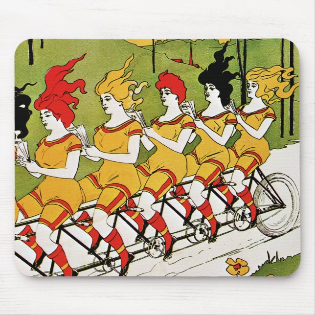 Vintage Werbung - Fahrradlager Mousepad (Vorne)