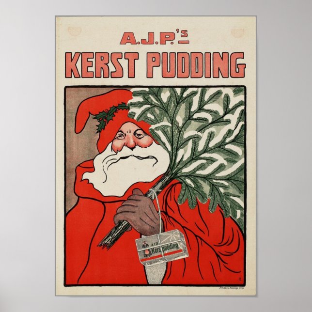 Vintage Werbung Poster (Vorne)