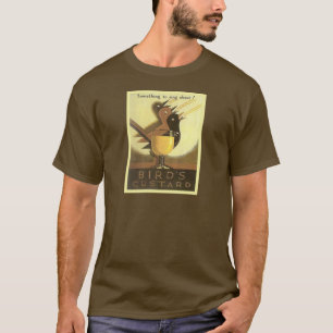 Vintage Werbung, Vogel-Vanillepudding T-Shirt