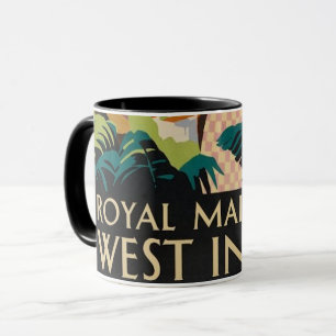 Vintage West Indies Tasse