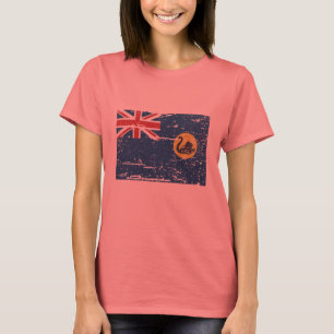 Vintage Western-Australien-Flagge T-Shirt