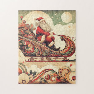 vintage/whimsical/Weihnachtsmann/Weihnachten
