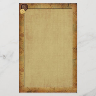 Vintage Whimsy-Wallpaper Briefpapier